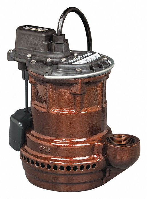 SubmersibleSumpPump 10ft 10in 115VAC