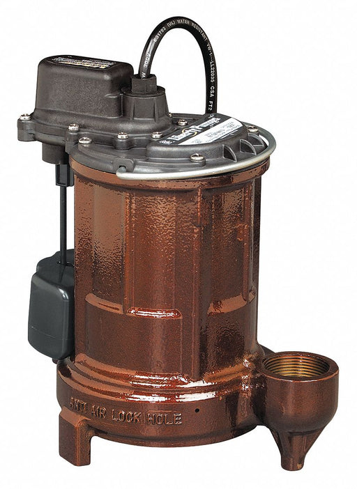 Submersible Sump Pump HP 1/3 115V 60 Hz