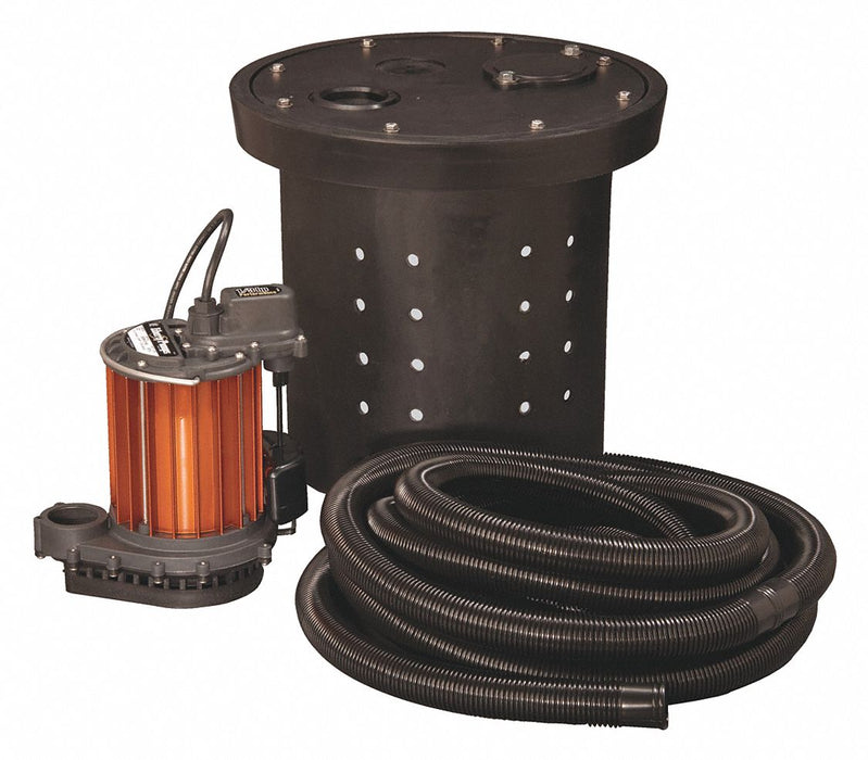 SumpPumpSystem 10ft 1/3hp 115VAC