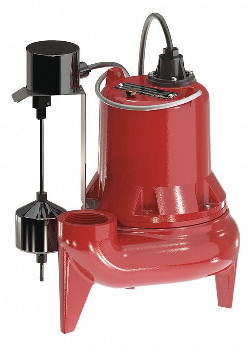 SewageEjectorPump 10ft 0.5hp 115VAC