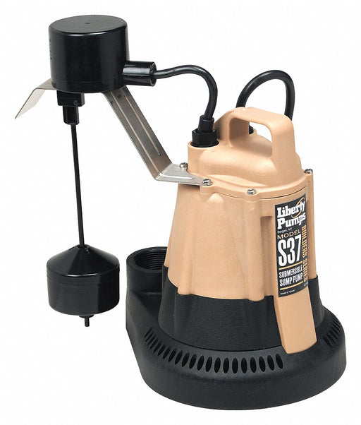 Submersible Sump Pump HP 1/3 115V 60 Hz