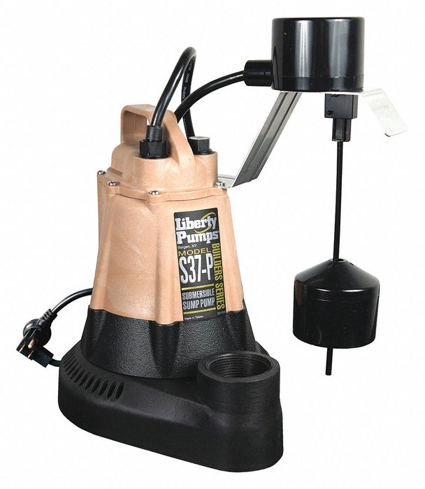 SubmersibleSumpPump 10ft 13in 115VAC