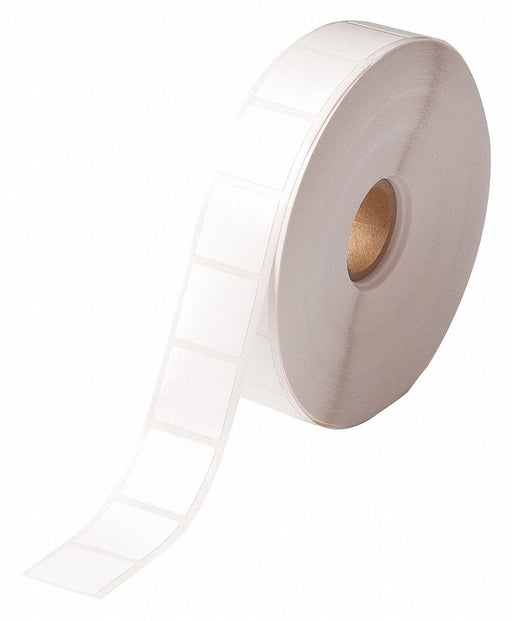 Pre-Cut Label Stock Roll White Matte