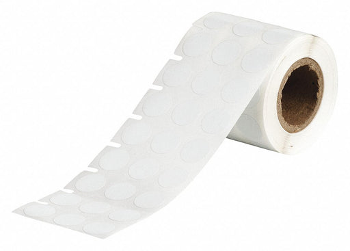 Pre-Cut Label Stock Roll White Matte