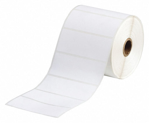 Pre-Cut Label Stock Roll White Matte