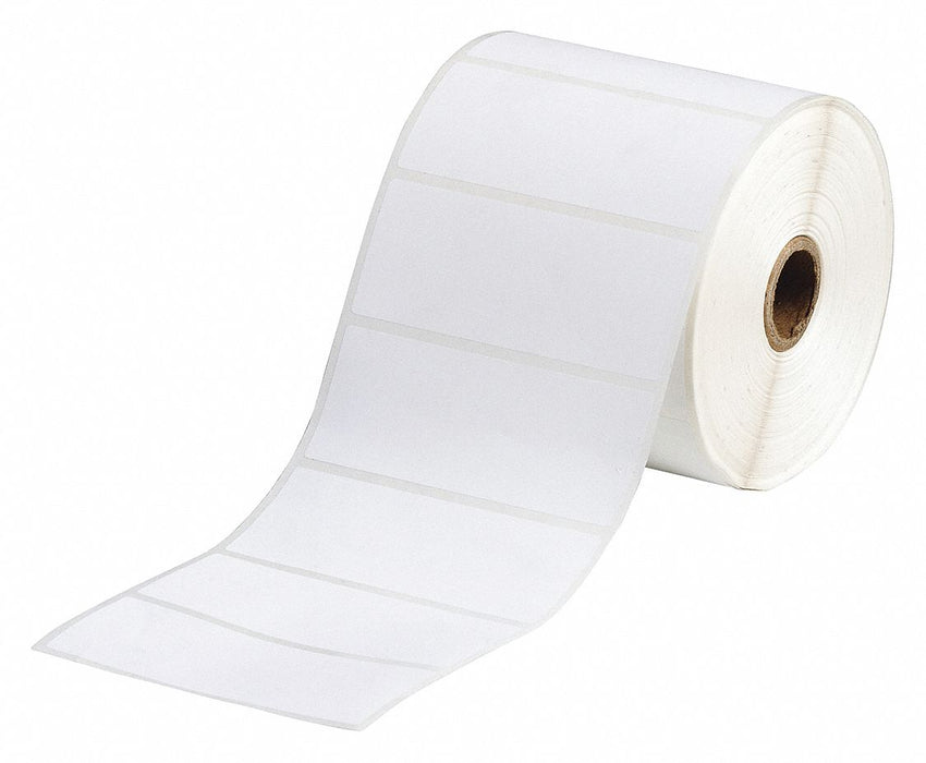 Pre-Cut Label Stock Roll White Matte