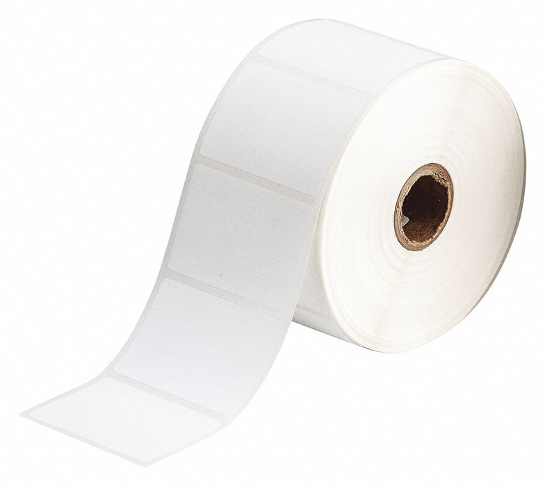 Pre-Cut Label Stock Roll White Matte