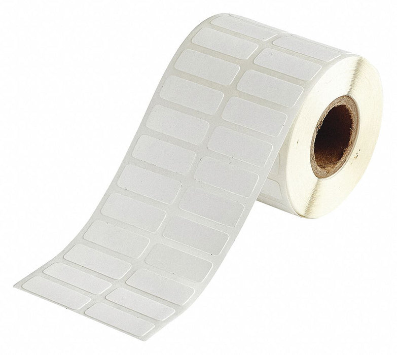 Pre-Cut Label Stock Roll White Matte