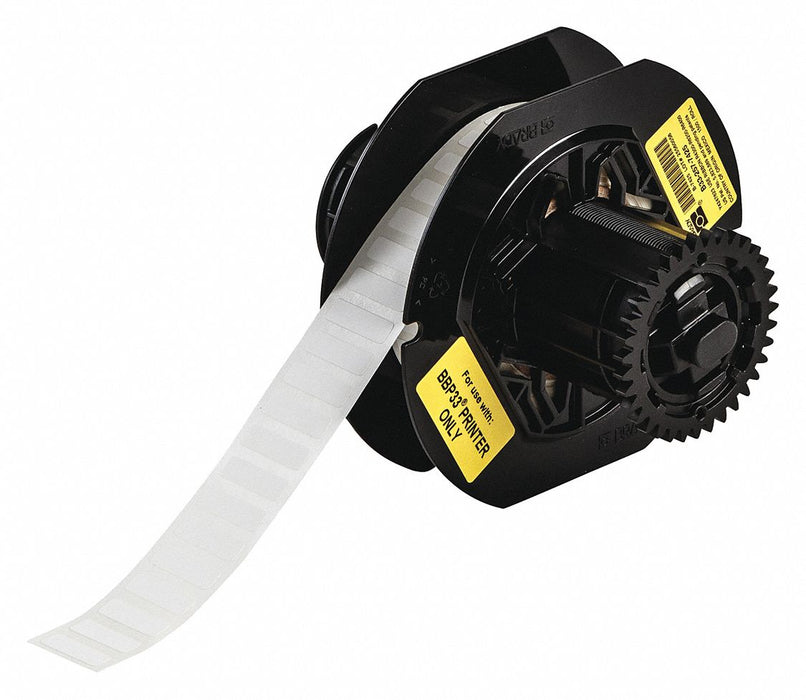 Pre-Cut Label Stock Roll White Matte
