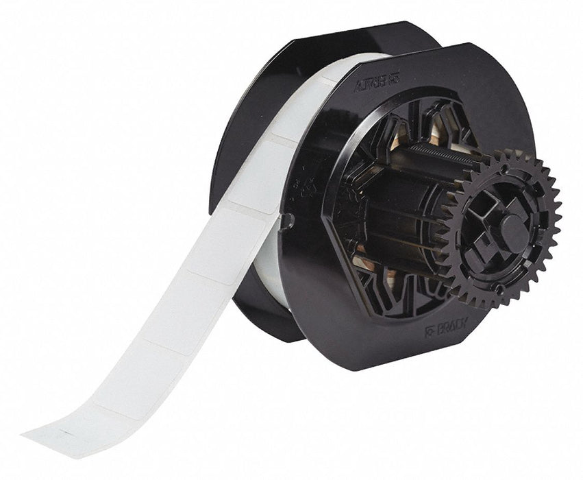 Pre-Cut Label Stock Roll White Matte