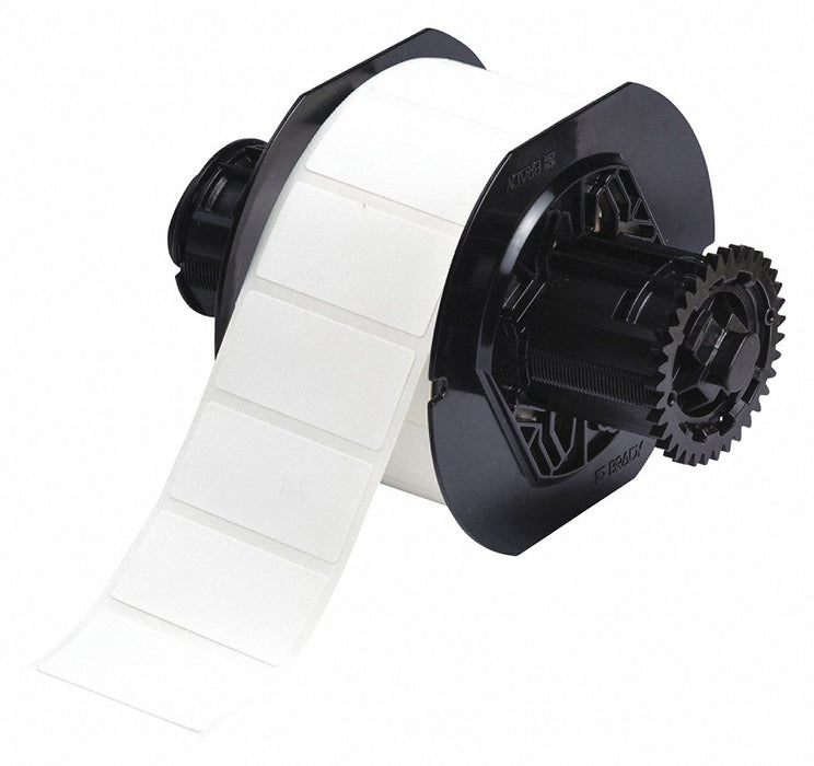 Pre-Cut Label Stock Roll White Matte