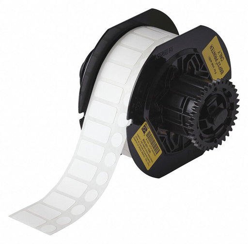 Pre-Cut Label Stock Roll White Matte