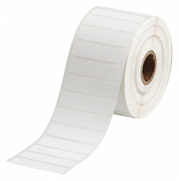 Pre-Cut Label Stock Roll White Matte
