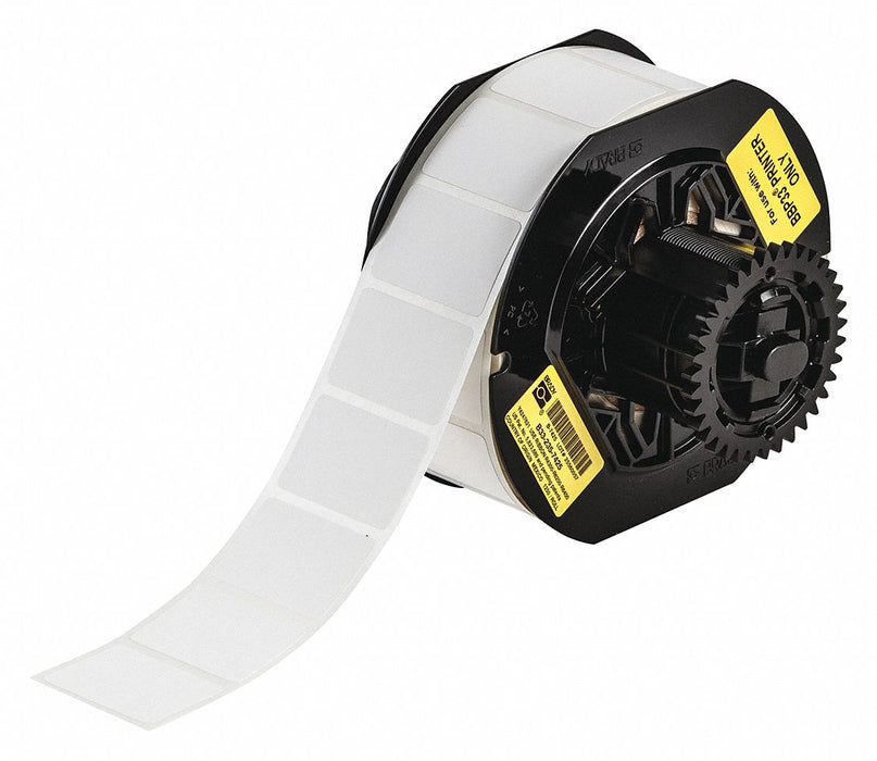 Pre-Cut Label Stock Roll White Matte