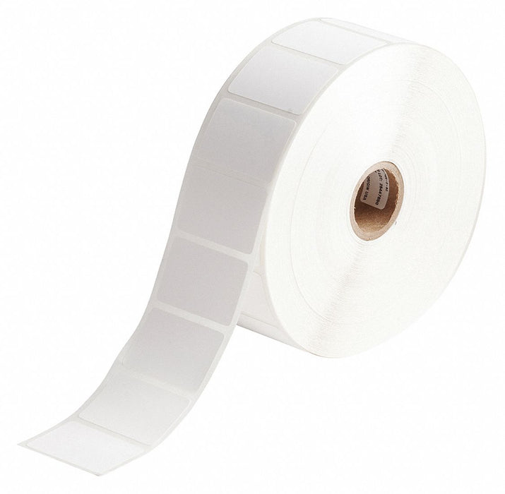 Pre-Cut Label Stock Roll White Matte