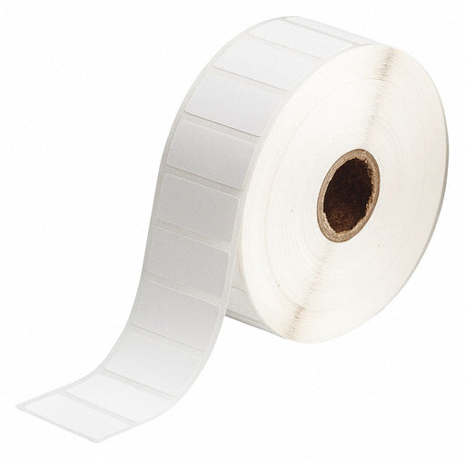 Pre-Cut Label Stock Roll White Matte