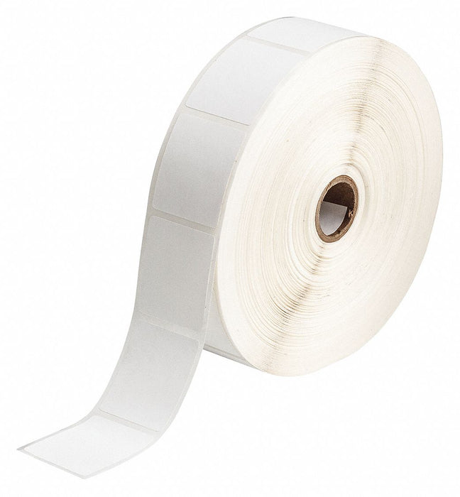 Pre-Cut Label Stock Roll White Matte