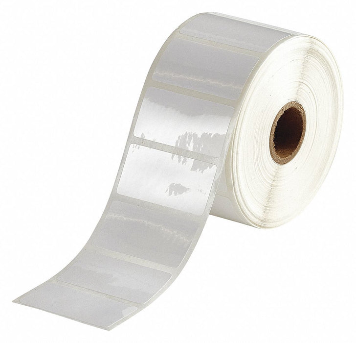 Pre-Cut Label Stock Roll White Gloss