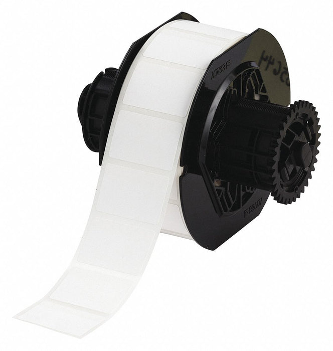 Pre-Cut Label Stock Roll White Matte