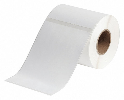 Pre-Cut Label Stock Roll White Matte