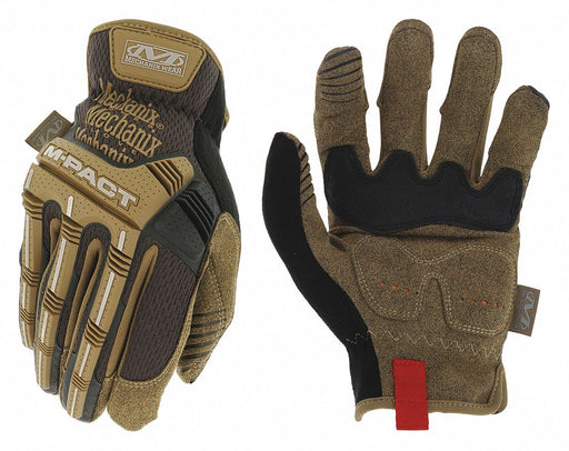 Mechanics Gloves Brown 9 PR