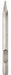 Chisel Bit Hex 1.125in