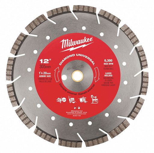 DiamondSawBlade Diam 12 Thick 0.79 
