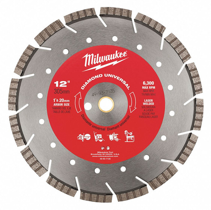 DiamondSawBlade Diam 12 Thick 0.79 