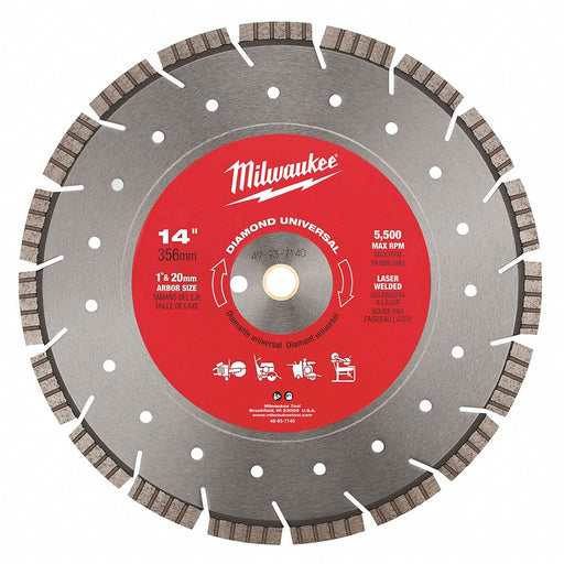 DiamondSawBlade Diam 14 Thick 0.79 