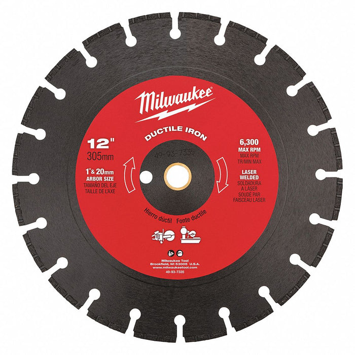 DiamondSawBlade Diam 12 Thick 0.79 