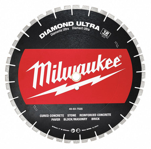 DiamondSawBlade Diam 12 Thick 0.13 
