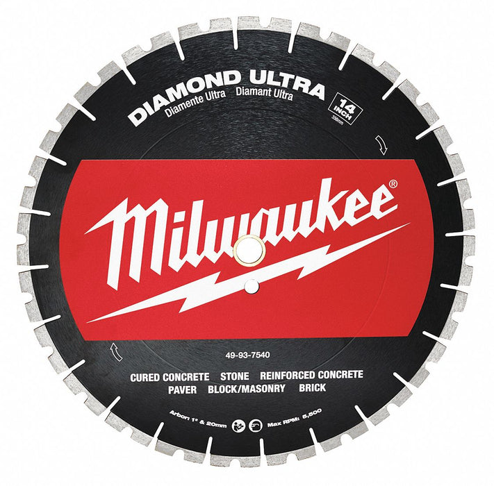 DiamondSawBlade Diam 14 Thick 0.13 