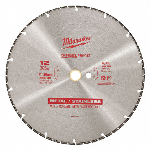 DiamondSawBlade Diam 12 Thick 0.79 