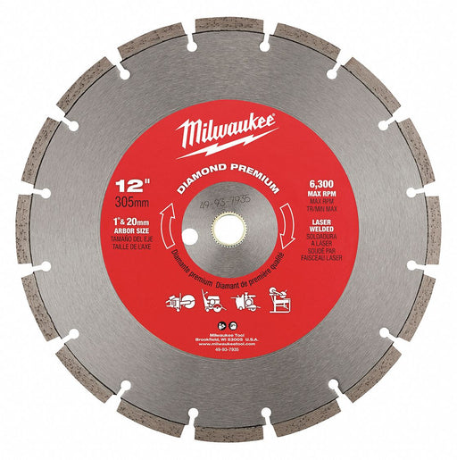 DiamondSawBlade Diam 12 Thick 0.79 