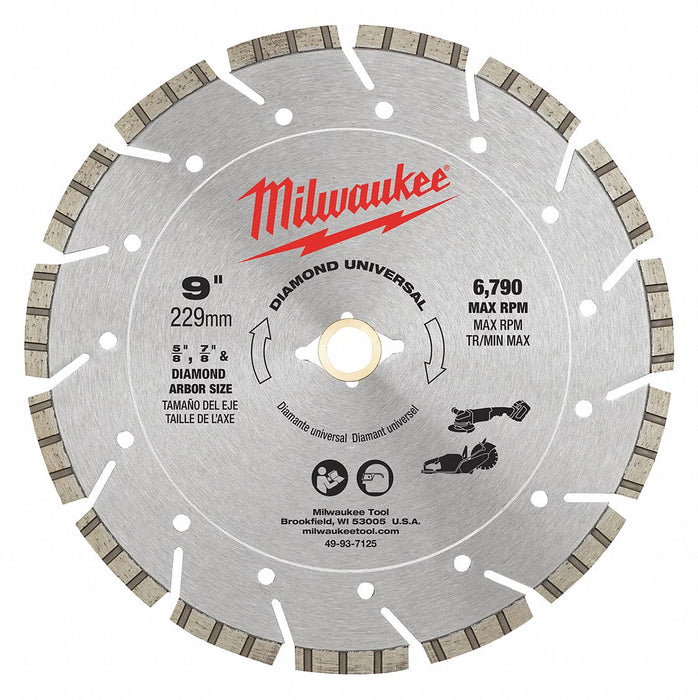DiamondSawBlade Diam 9 Thick 0.63 
