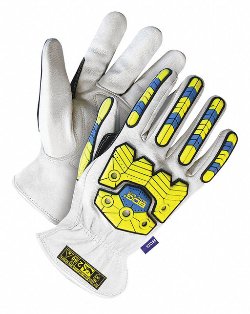 Leather Gloves Goatskin Palm