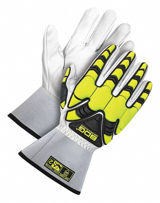 Leather Gloves L