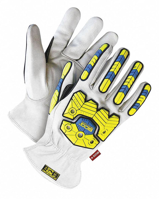 Leather Gloves Goatskin Palm