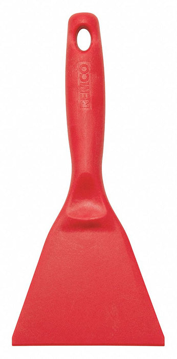 Hand Scraper Blade 4-1/2 W Nylon Red