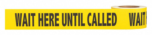 Floor Tape Black/Yellow 3 inx54 ft Roll