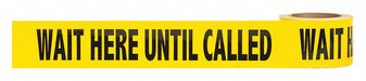 Floor Tape Black/Yellow 3 inx108 ft Roll