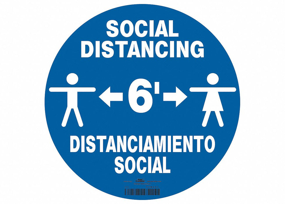 Safety Sign 12 H 12 W Plastic