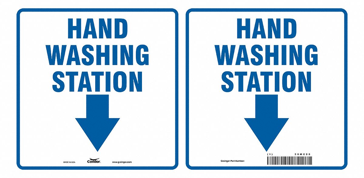 Projecting Sign 7 H 7 W Plastic
