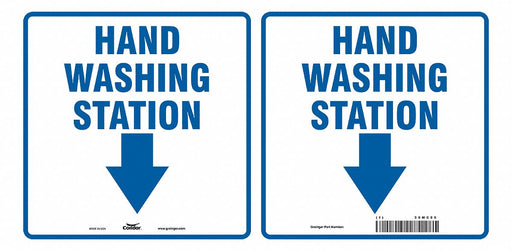Projecting Sign 7 H 7 W Plastic