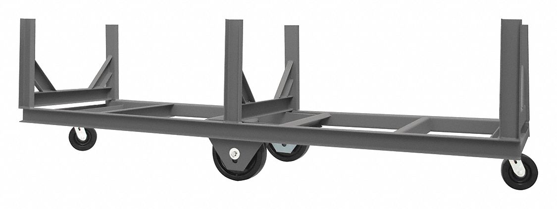 Truck Gray with 6 x 2 Phenolic Casters
