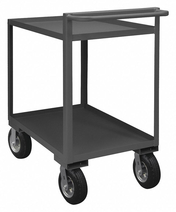 Cart Gray with 8 x2 Pneumatic Casters