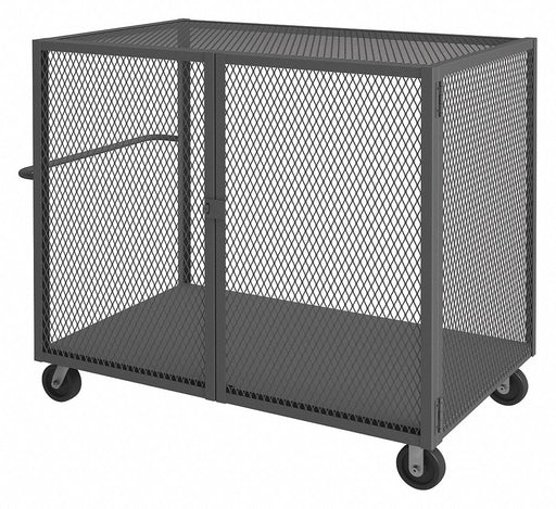 Cage Truck Gray w/ Pad Lockable Doors