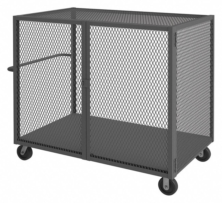 Cage Truck Gray w/ Pad Lockable Doors