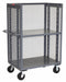 Stock Cart Mesh 3-Sided Adjustable