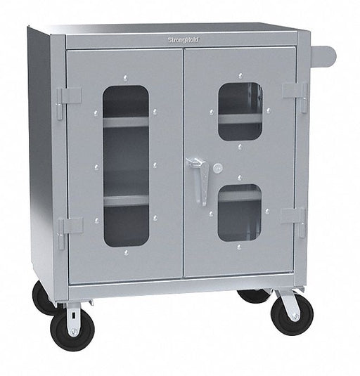 Strg Cab 36 x36 x24 DrkGry 2Shlv